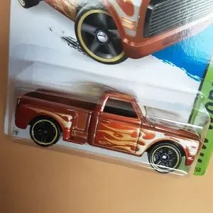 Hot Wheels Zamac '69 Chevy Pickup Workshop 217/250 - 1:64 Scale Die-Cast Car